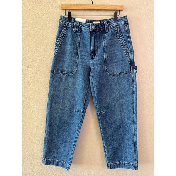 NEW JOE’S The Relaxed Carpenter Jeans Womens Size 29 Blue Denim Echelon Mid-Rise - Picture 4 of 16